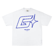 TOO MUCH - OVERSIZED WHITE TEE