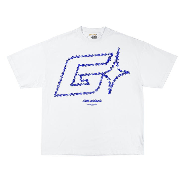 TOO MUCH - OVERSIZED WHITE TEE