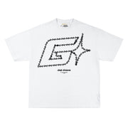 TOO MUCH - OVERSIZED WHITE TEE